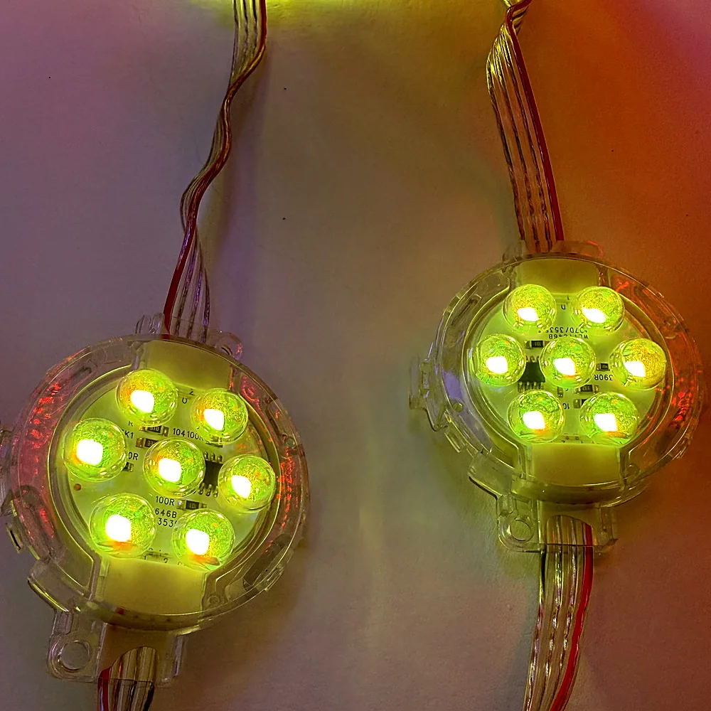 50mm Half-Ball RGB LED Point Light · DC24V — view 1